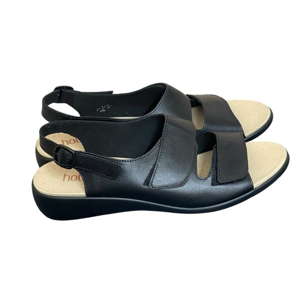 Hotter Easy comfort concept black sandals size US 11 - Picture 5 of 14